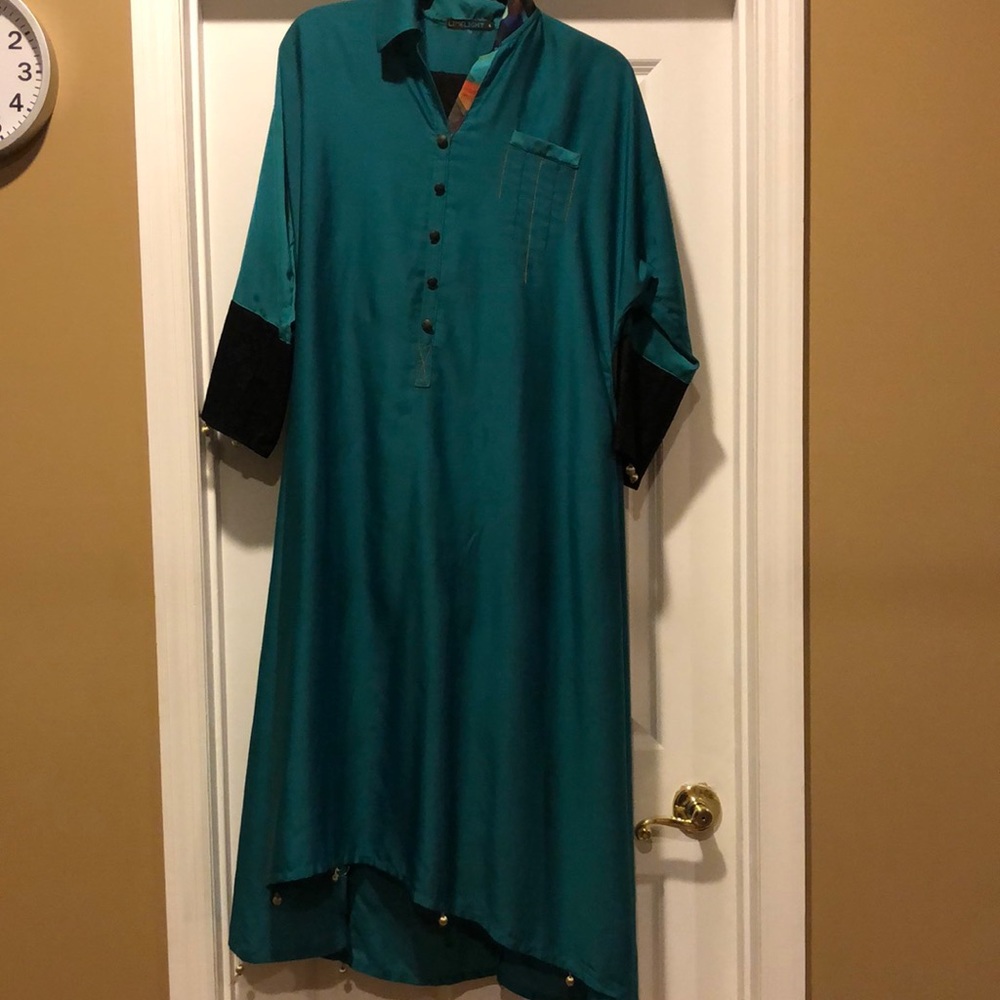 2 pc limelight gown dress with leggings